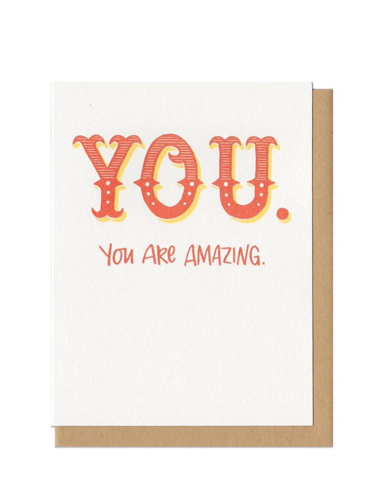 YOU Are Amazing Card