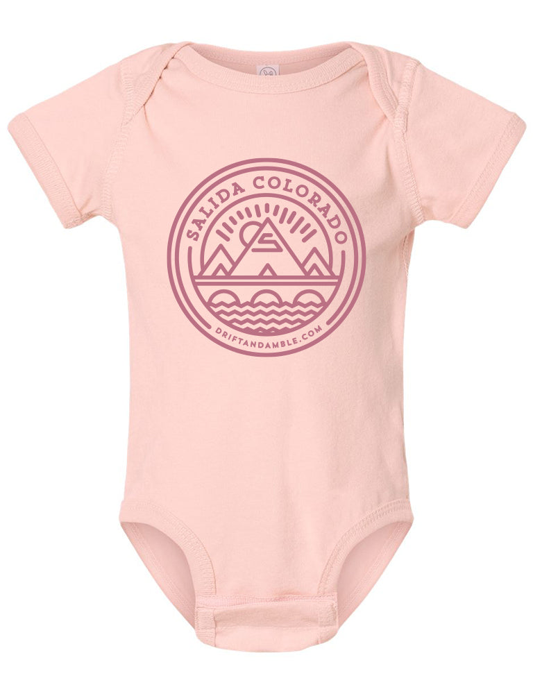 Baby Salida "S" Mountain One-Piece - Blush