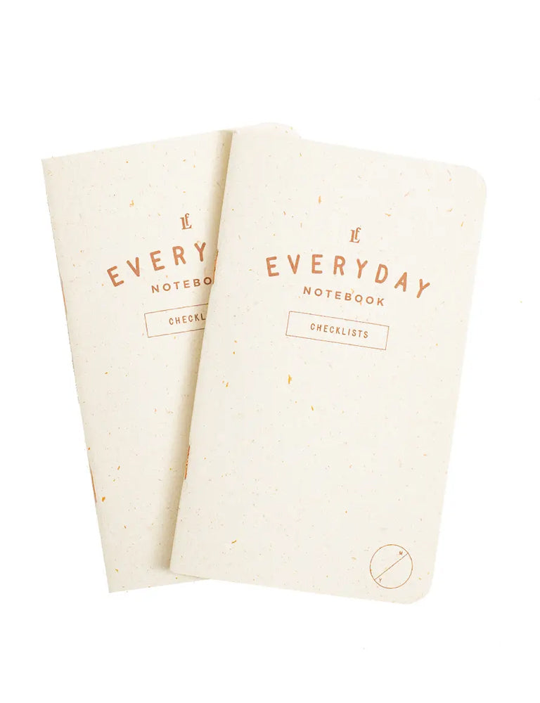 Everyday Checklists Notebook 2-Pack
