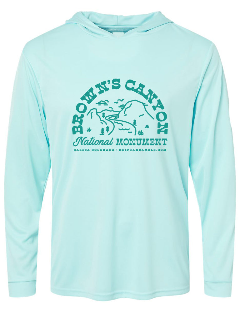 Kids Brown's Canyon Sun Shirt Hoodie