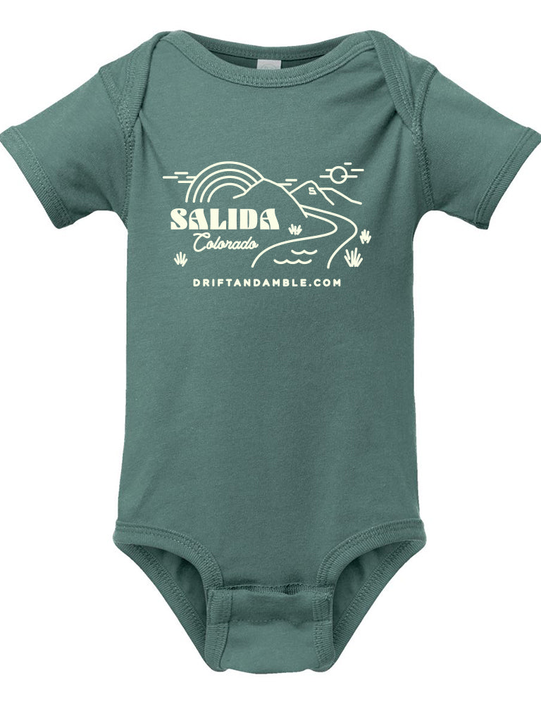 Baby Salida Desert One-Piece, Basil