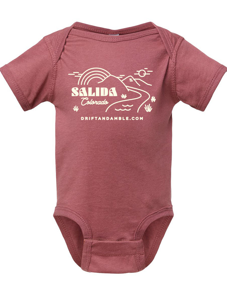 Baby Salida Desert One-Piece, Rouge