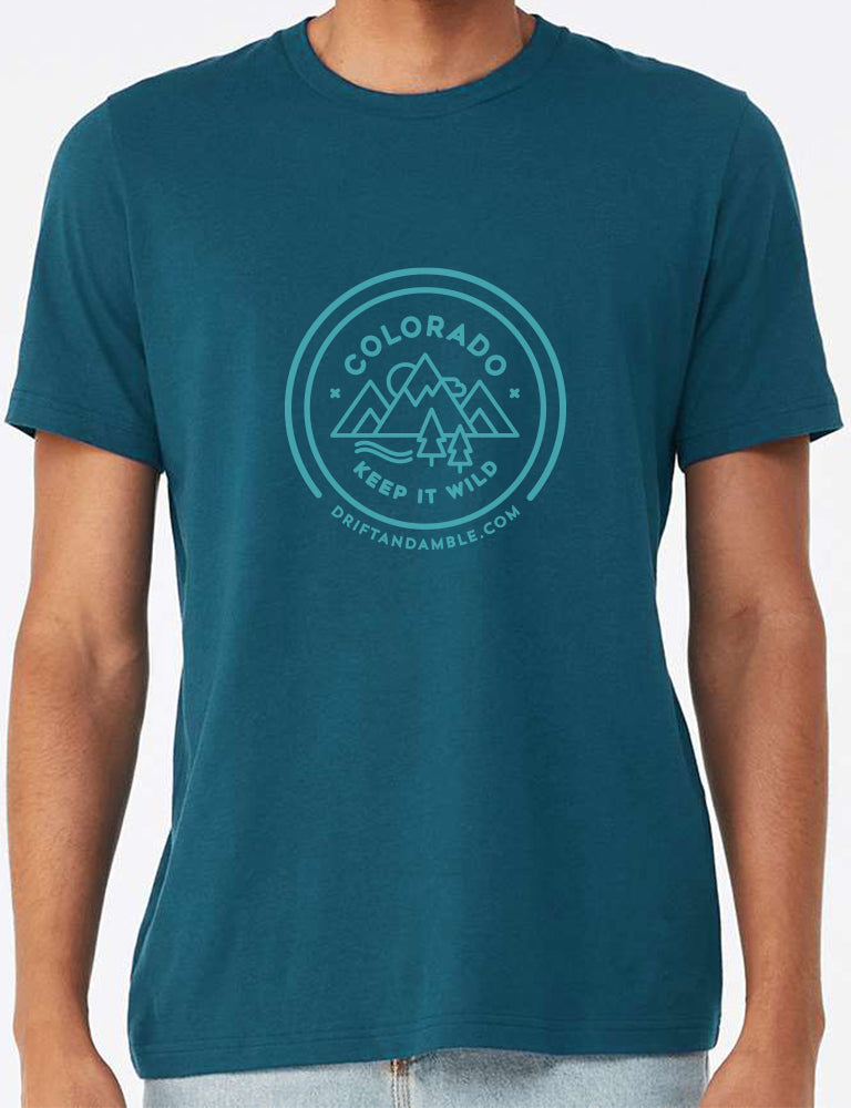 Unisex CO Keep It Wild T-shirt - 100% Cotton