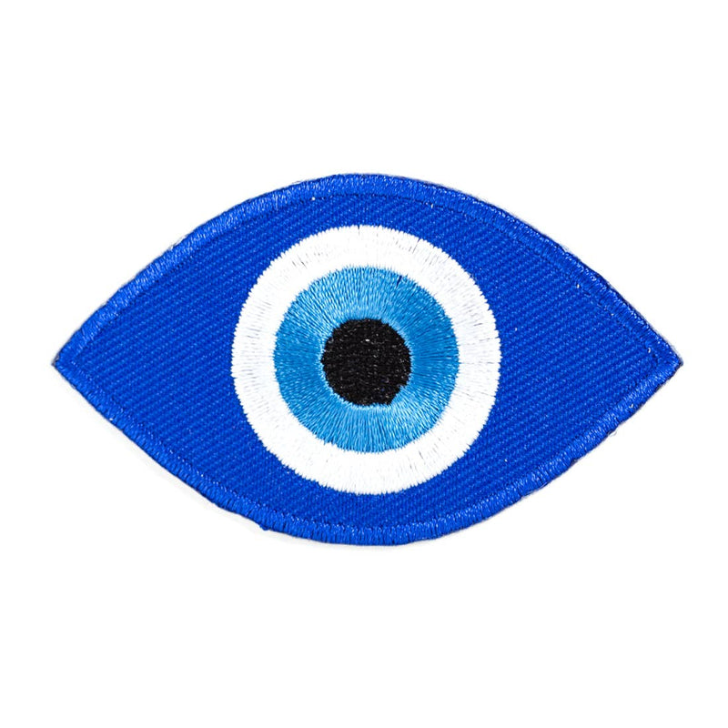 Evil Eye Embroidered Iron-On Patch