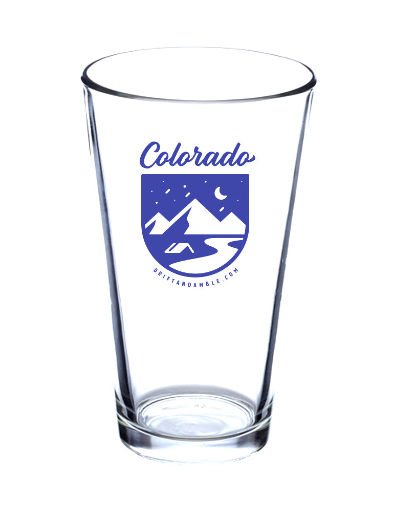 Colorado Stars Pint Glass
