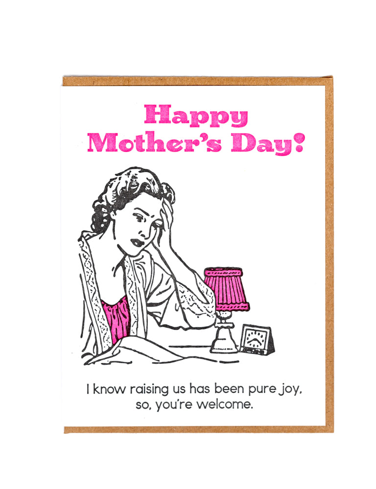 Pure Joy Mother's Day Card
