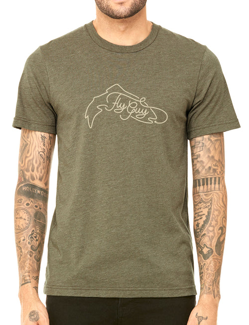Unisex Fly Guy Trout T-shirt