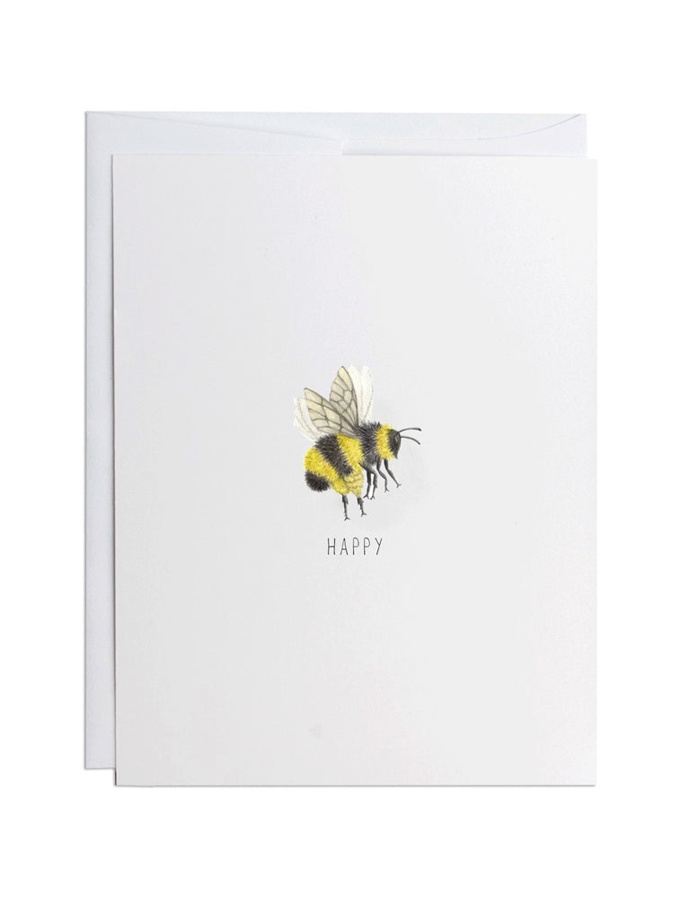 Bee Happy Card