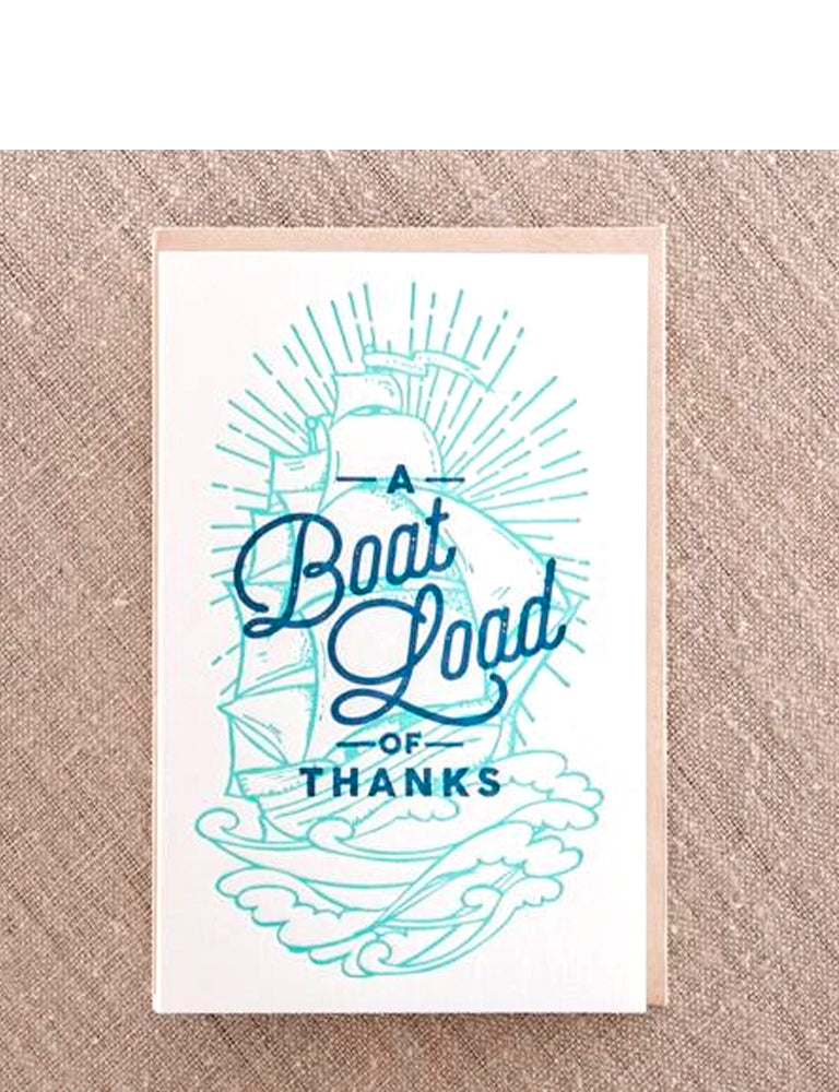Boatload of Thanks