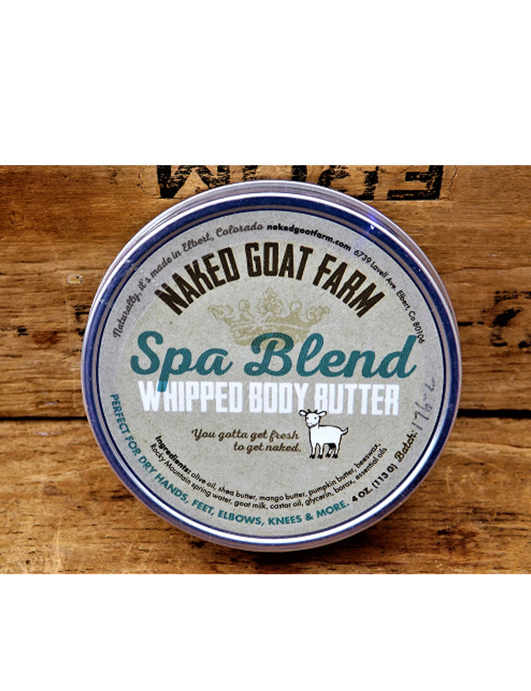 Whipped Body Butter Spa Blend