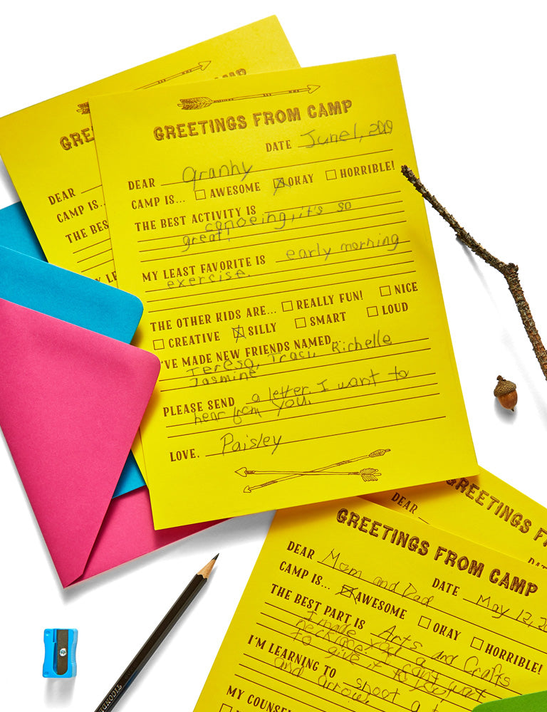 Camp Letter Kit