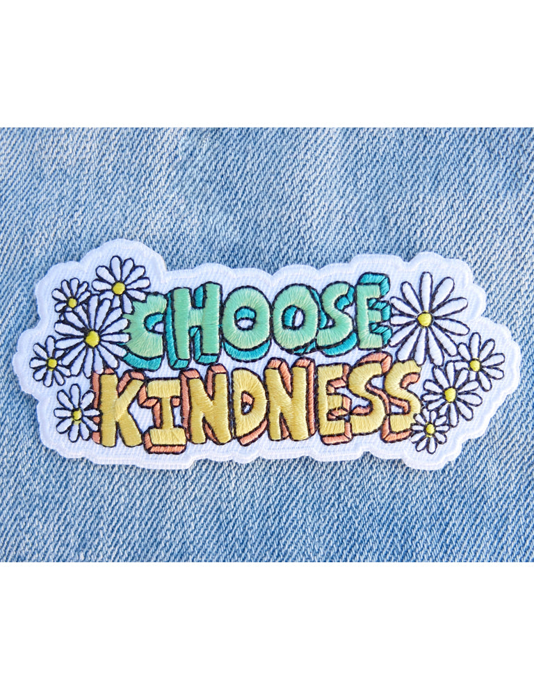Choose Kindness Embroidered Patch