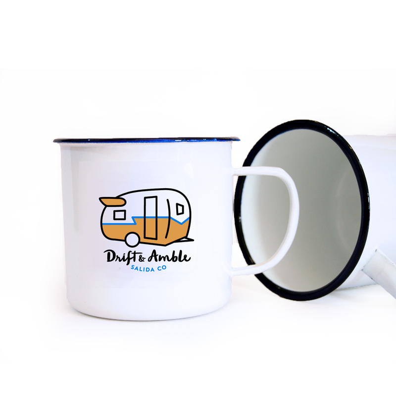 Drift & Amble Enamel Mug