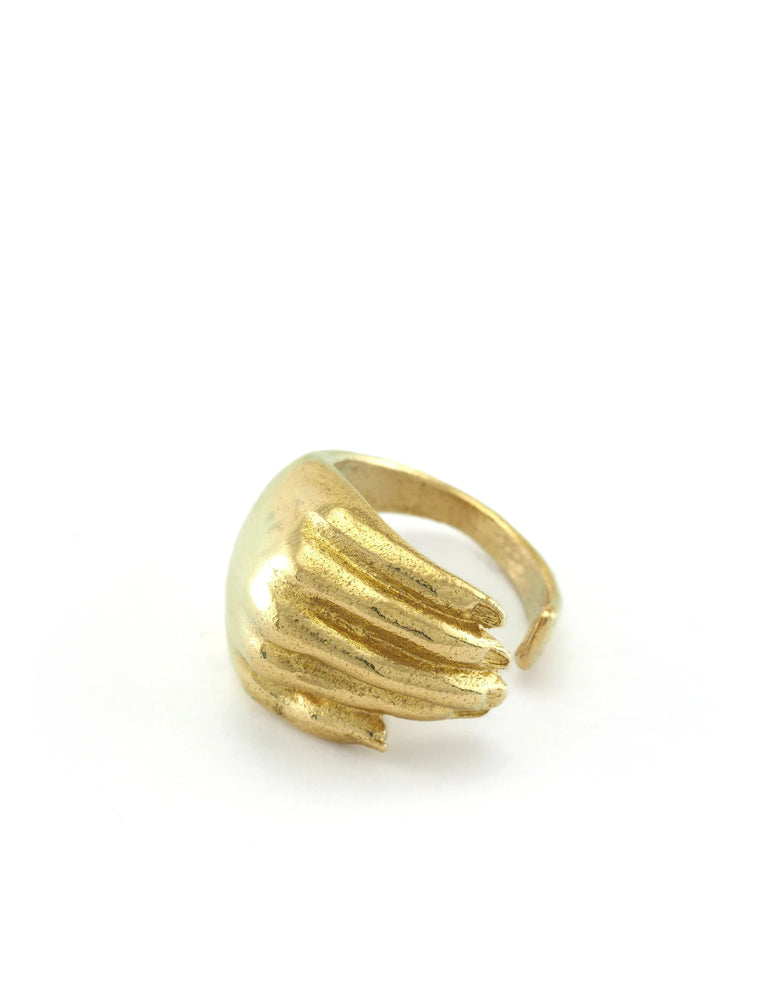 Hand Brass Ring