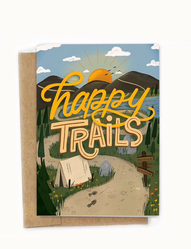 Happy Trails Everyday Card