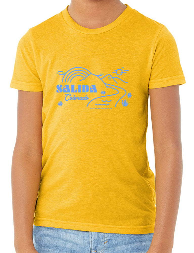 Kids Salida Desert T-shirt - Gold