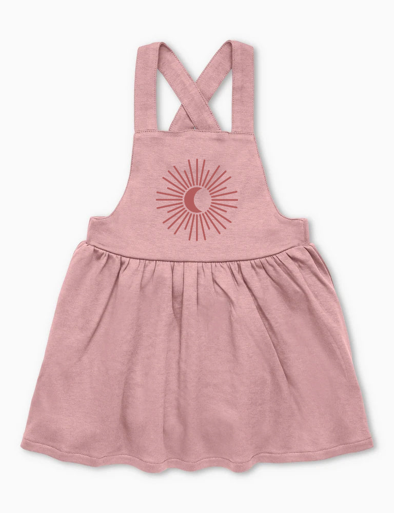 Kids Sun Burst Jumper Dress - Organic