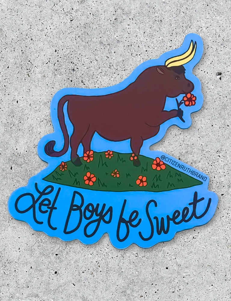 Let Boys Be Sweet Sticker
