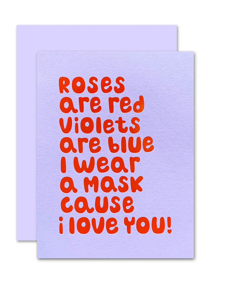 Mask Love Card