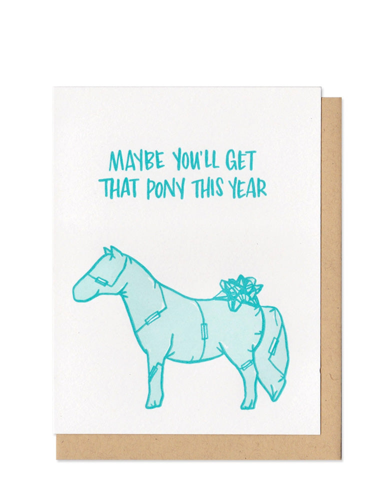 Maybe You'll Get That Pony This Year