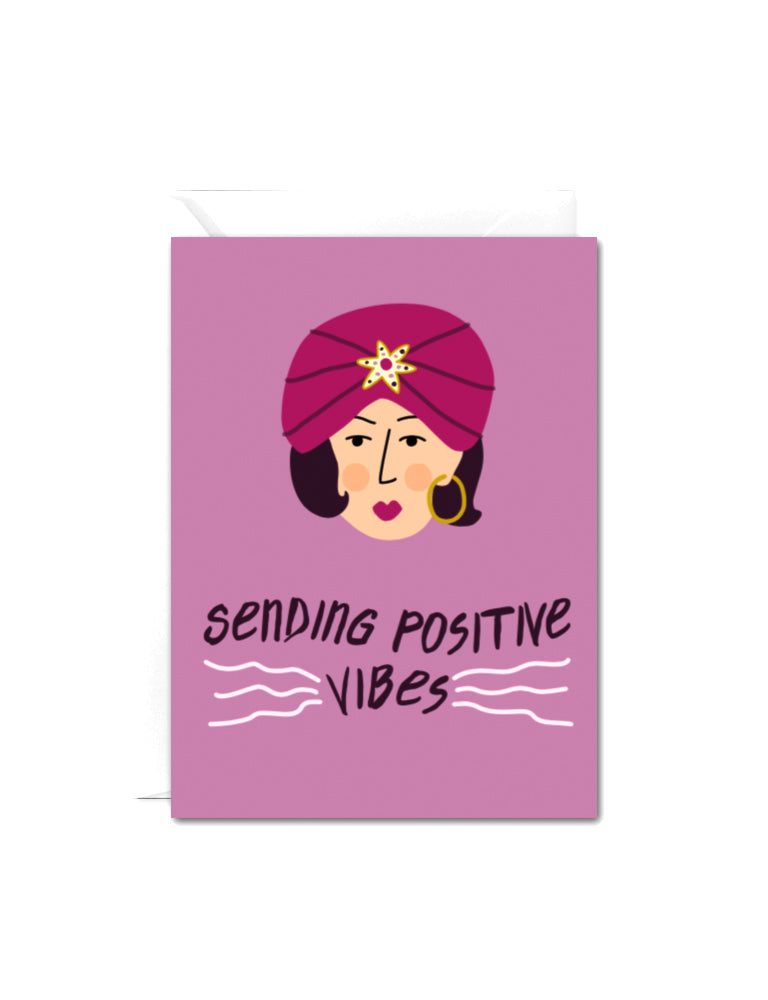Mini Sending Positive Vibes Card