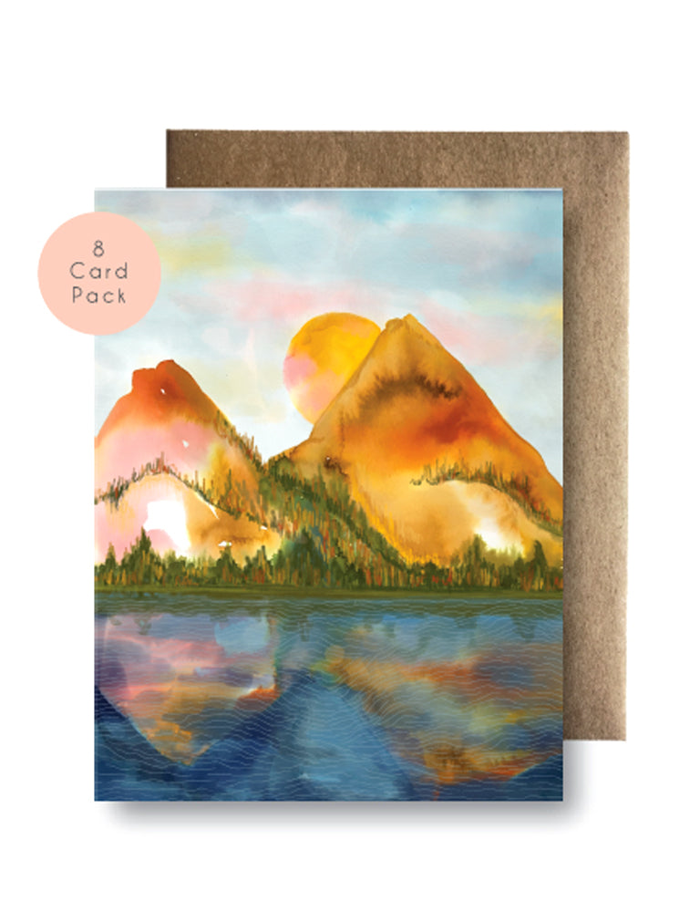 Autumn Mountains Card Box Set