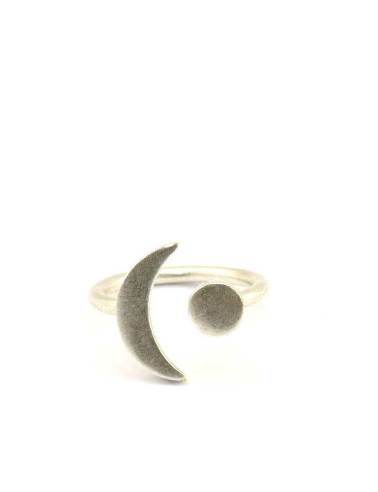Moon & Sun Adjustable Ring