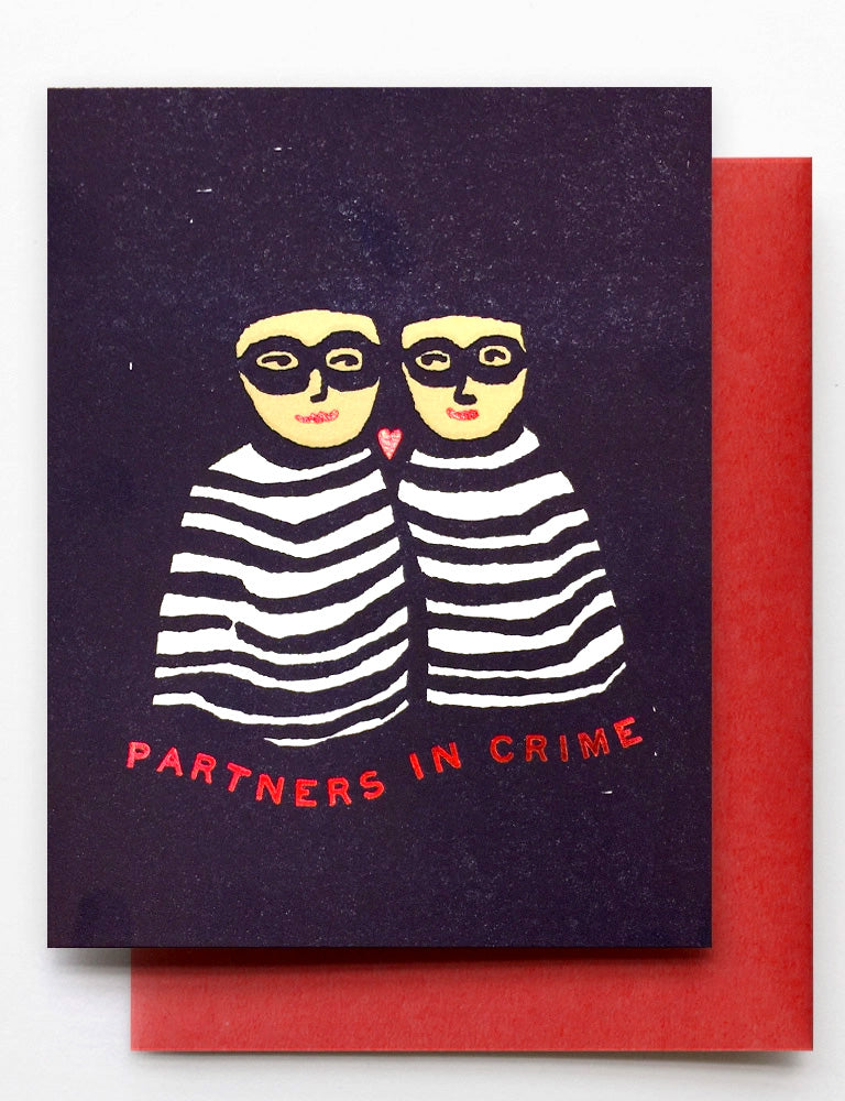 Partners In Crime Card