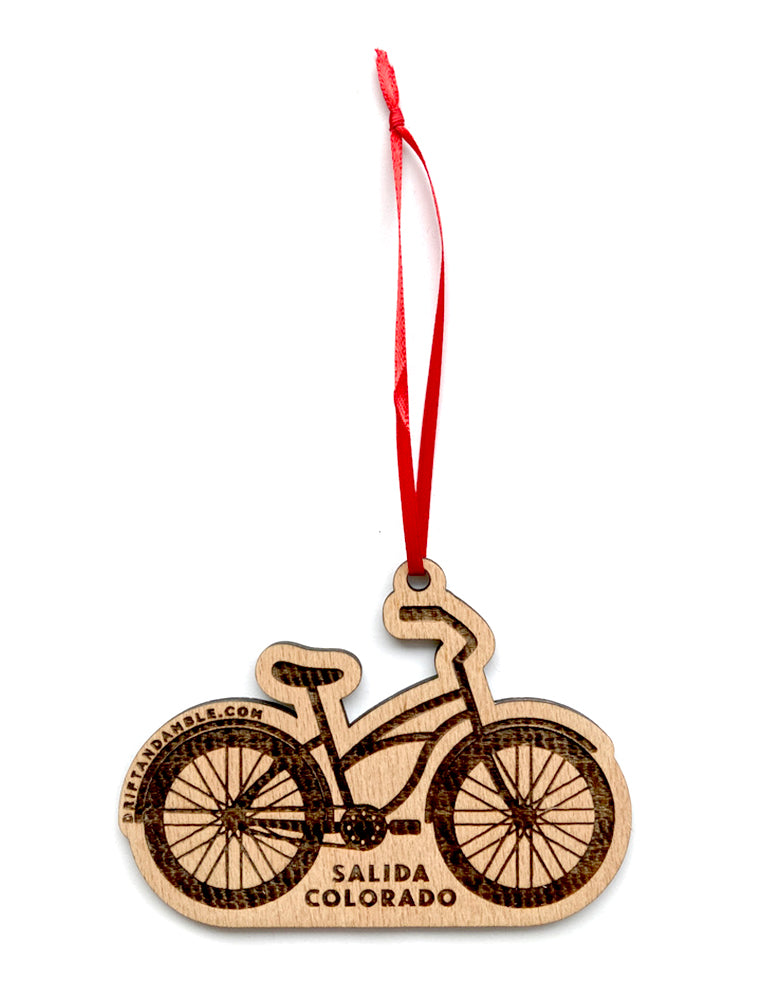 Salida Bike Wood Ornament