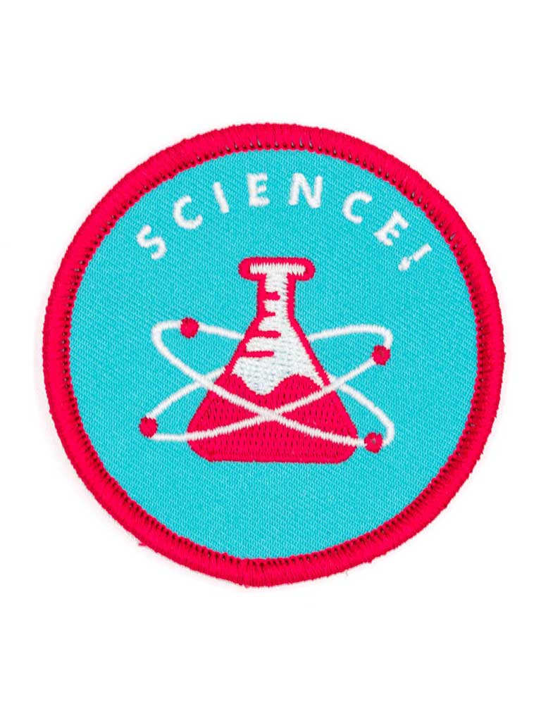 Science Embroidered Iron-On Patch