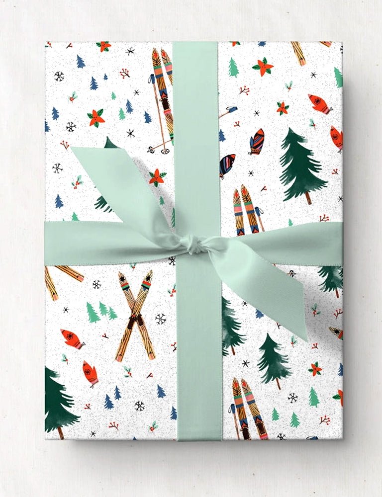Ski Wonderland Gift Wrap