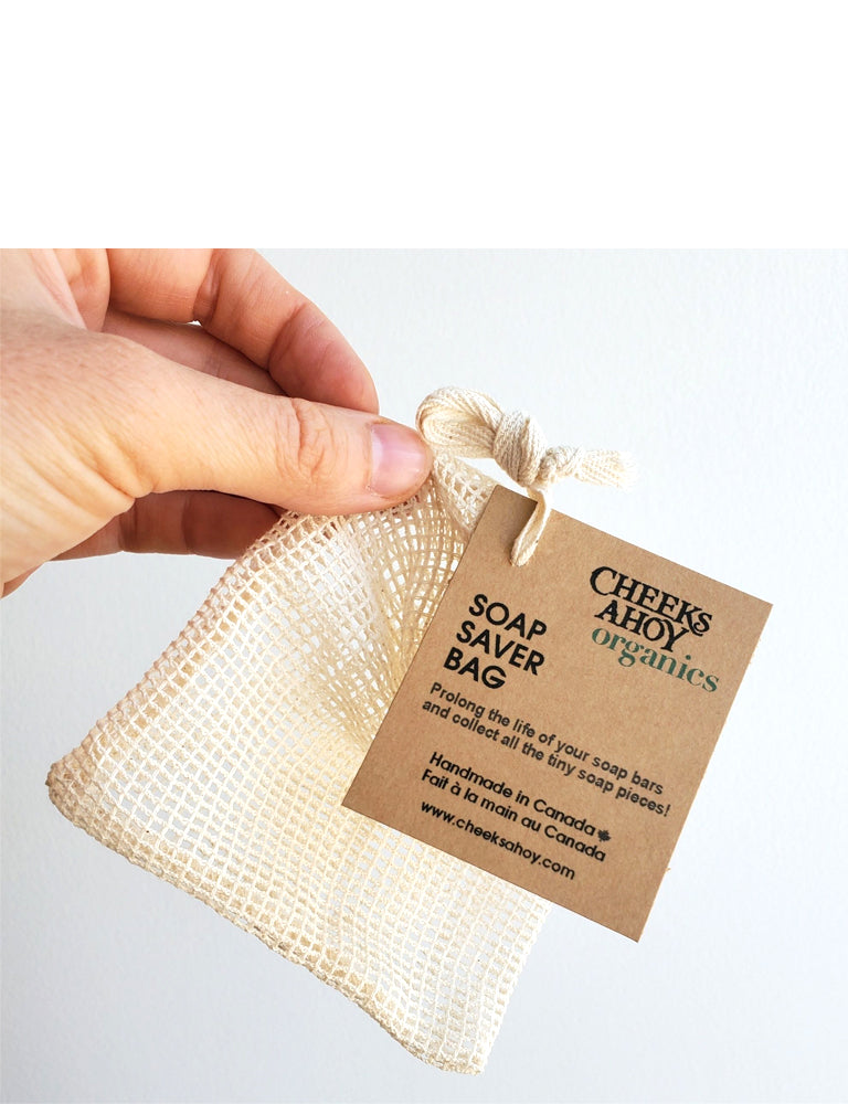 Soap Saver Bag - Organic Cotton