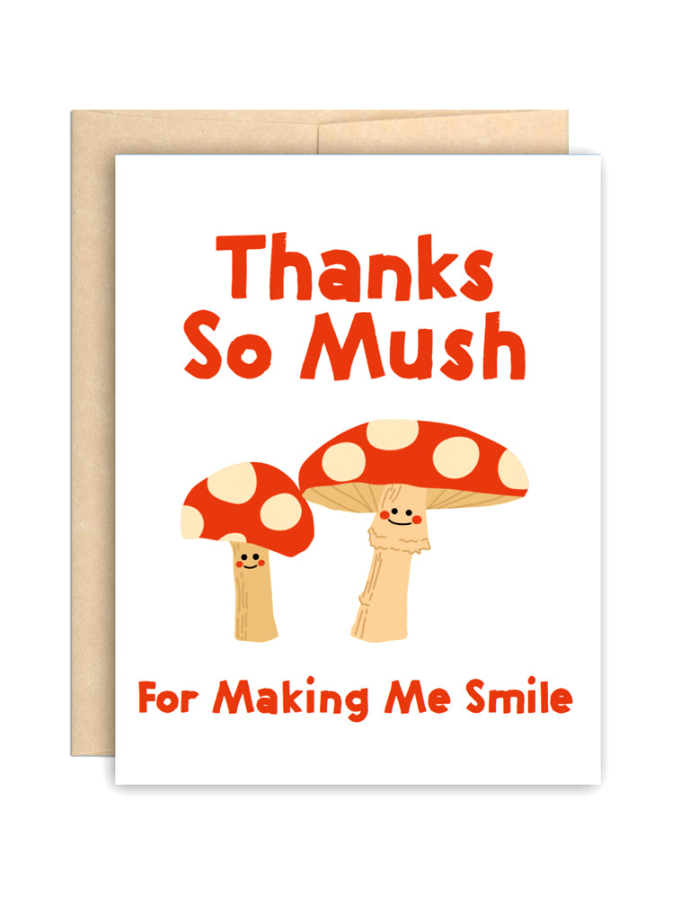 Thank You So Mush Card Drift & Amble Thank You So Mush Card Drift & Amble