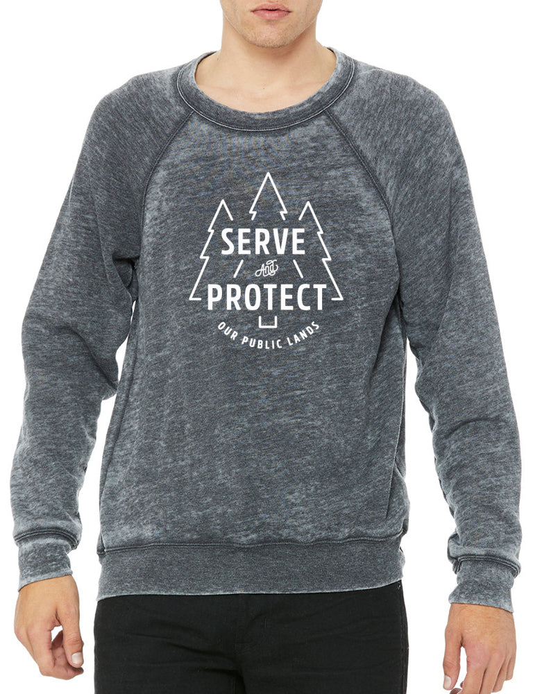 Unisex Serve and Protect Pullover