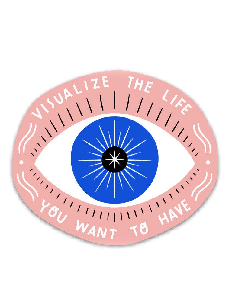 Visualize Life Sticker