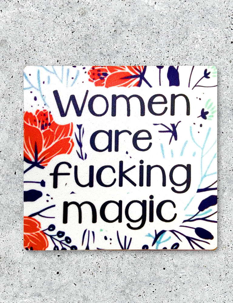Women Are Magic Sticker